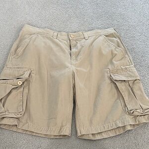 Williams Sonoma Khaki Cotton Shorts